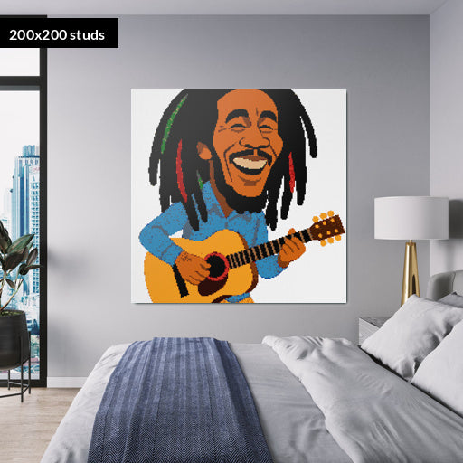 200*200studs, 160*160cm, 63*63inch