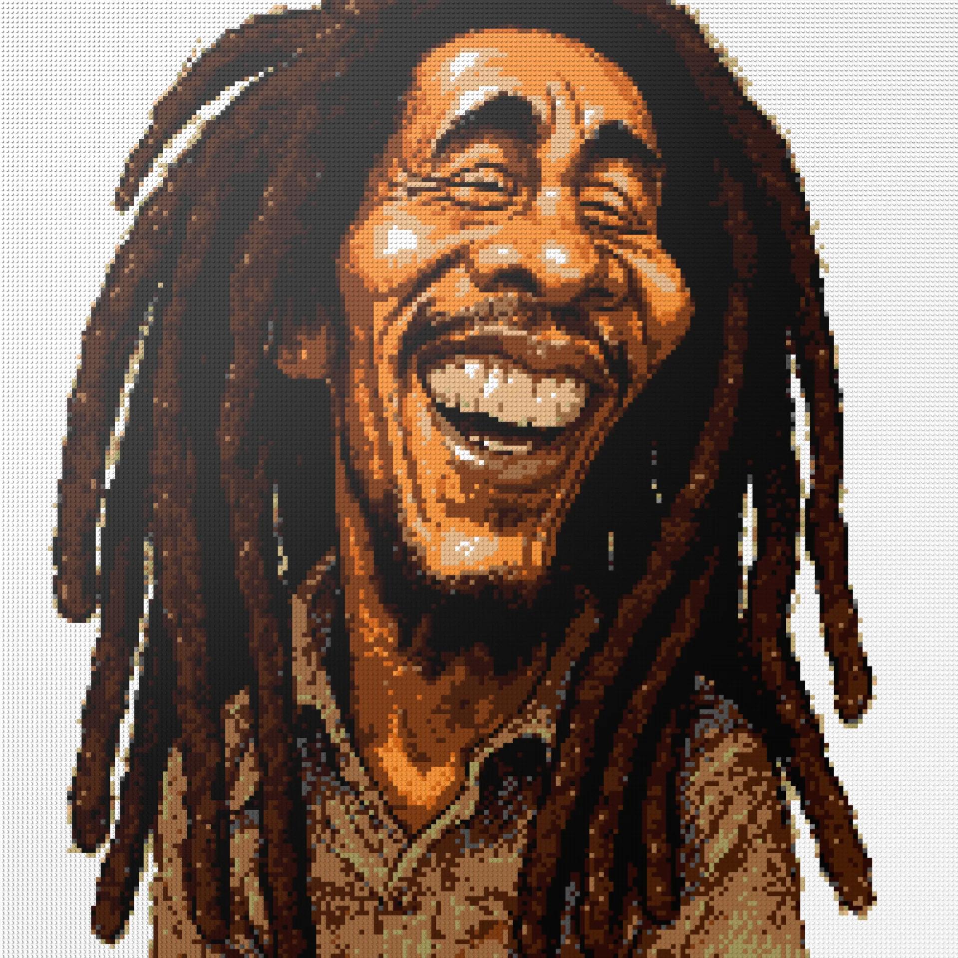 200*200studs, 160*160cm, 63*63inch