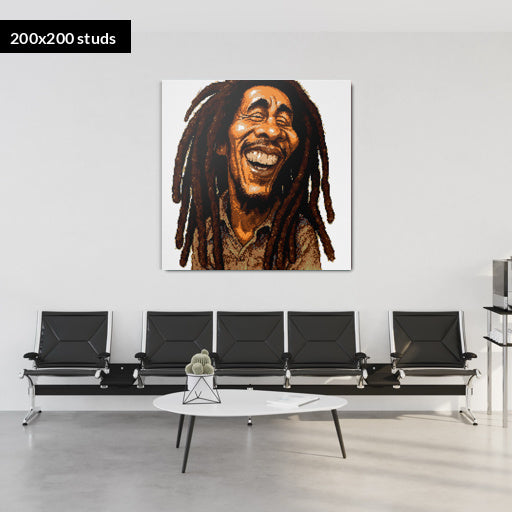 200*200studs, 160*160cm, 63*63inch