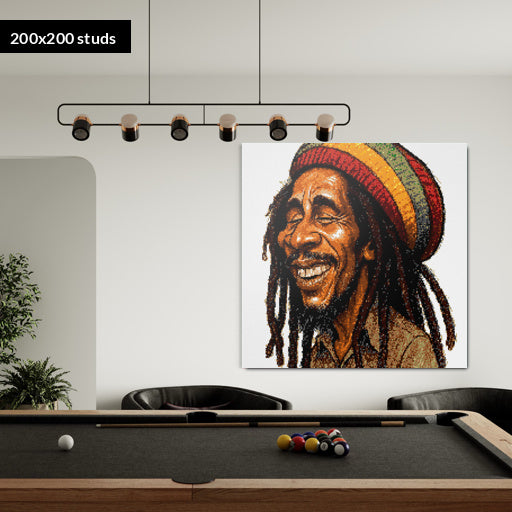 200*200studs, 160*160cm, 63*63inch