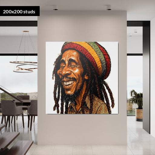 200*200studs, 160*160cm, 63*63inch