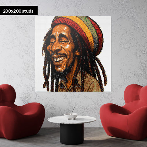 200*200studs, 160*160cm, 63*63inch