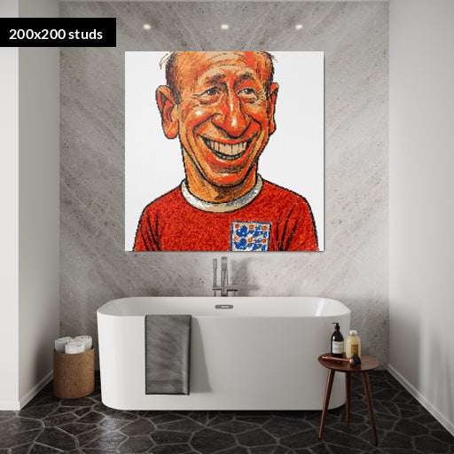 200*200studs, 160*160cm, 63*63inch