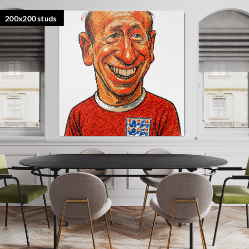 200*200studs, 160*160cm, 63*63inch