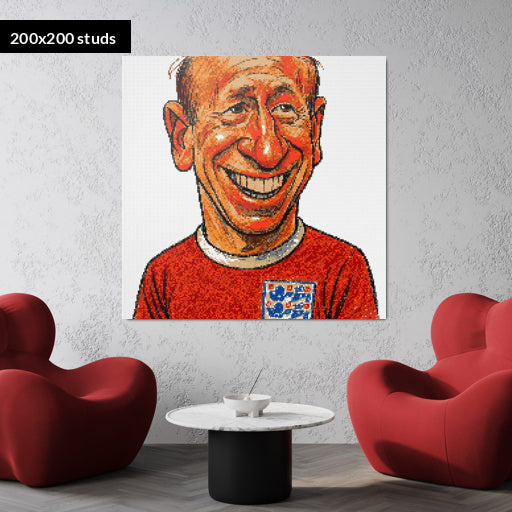 200*200studs, 160*160cm, 63*63inch