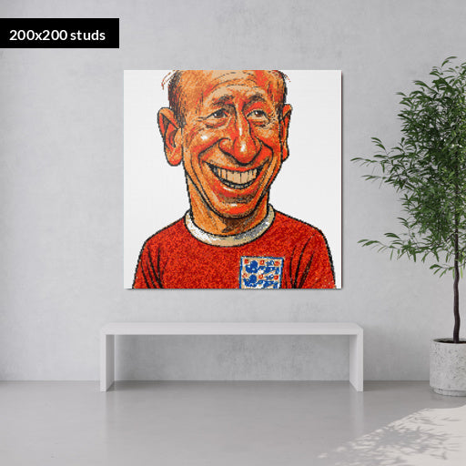 200*200studs, 160*160cm, 63*63inch