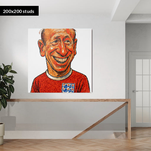 200*200studs, 160*160cm, 63*63inch