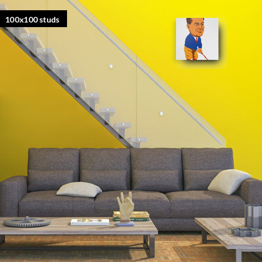 100*100studs, 80*80cm, 31,5*31,5inch