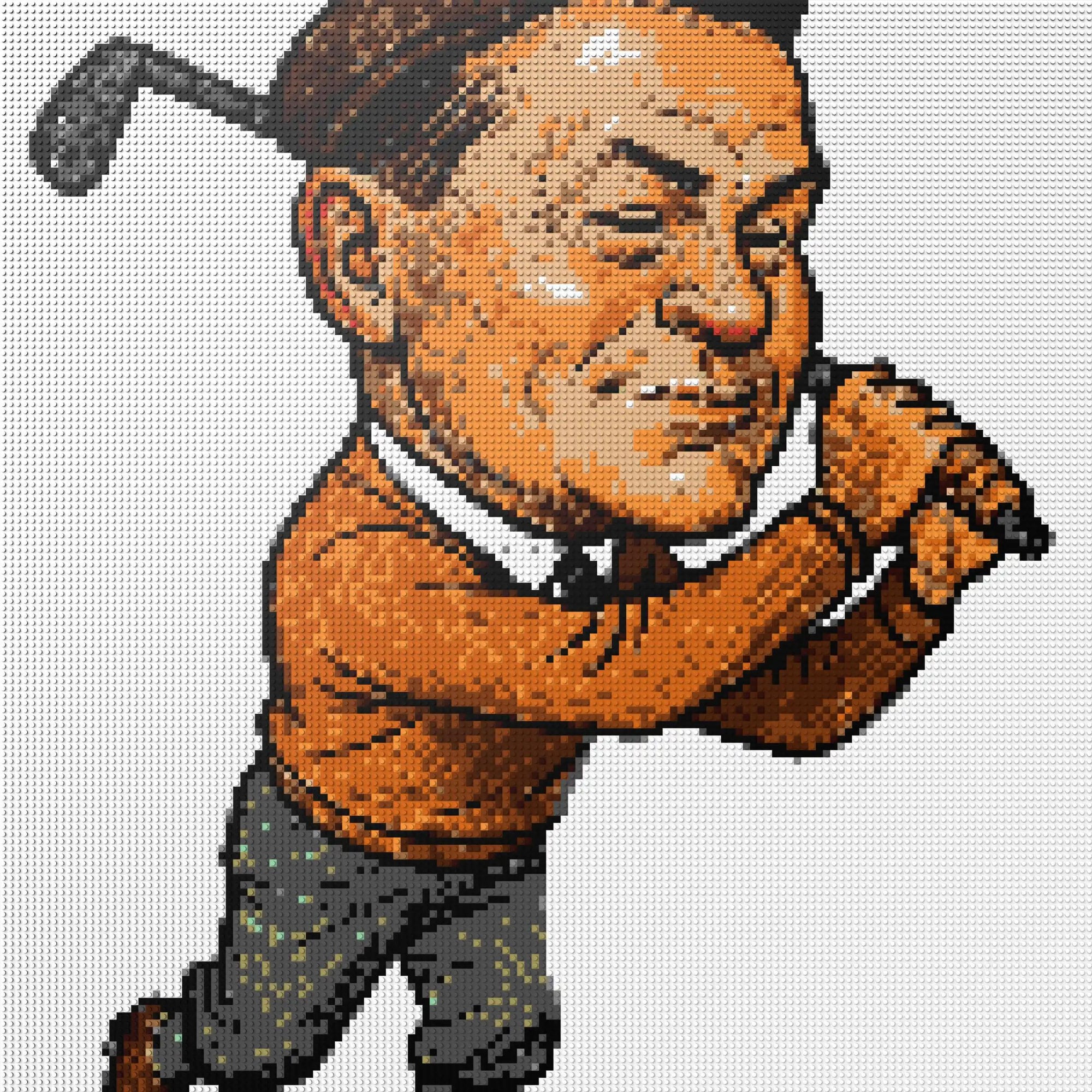 150*150studs, 120*120cm, 47,25*47,25inch