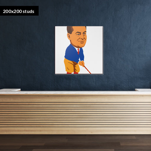 200*200studs, 160*160cm, 63*63inch