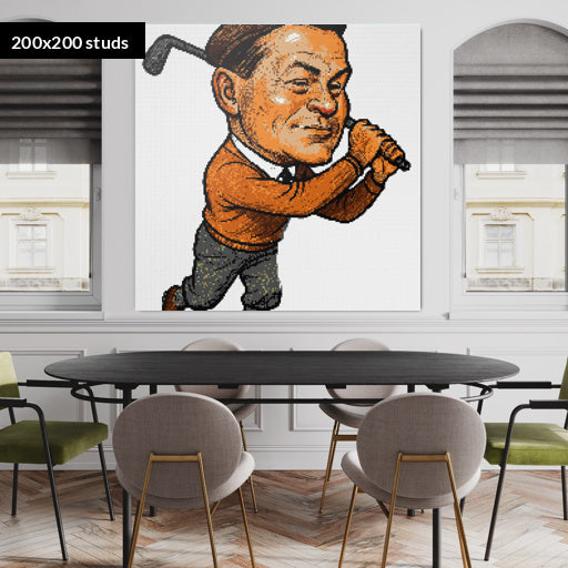 200*200studs, 160*160cm, 63*63inch