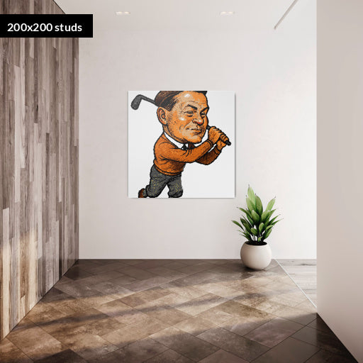 200*200studs, 160*160cm, 63*63inch