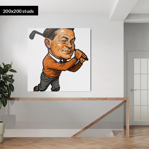 200*200studs, 160*160cm, 63*63inch