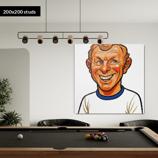 200*200studs, 160*160cm, 63*63inch