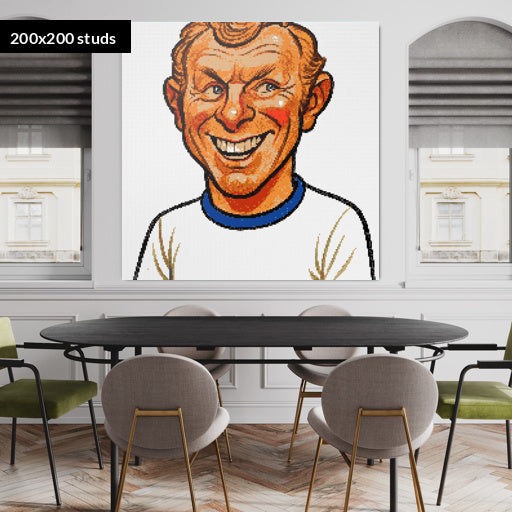 200*200studs, 160*160cm, 63*63inch