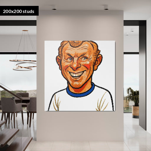 200*200studs, 160*160cm, 63*63inch