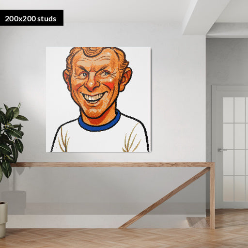 200*200studs, 160*160cm, 63*63inch