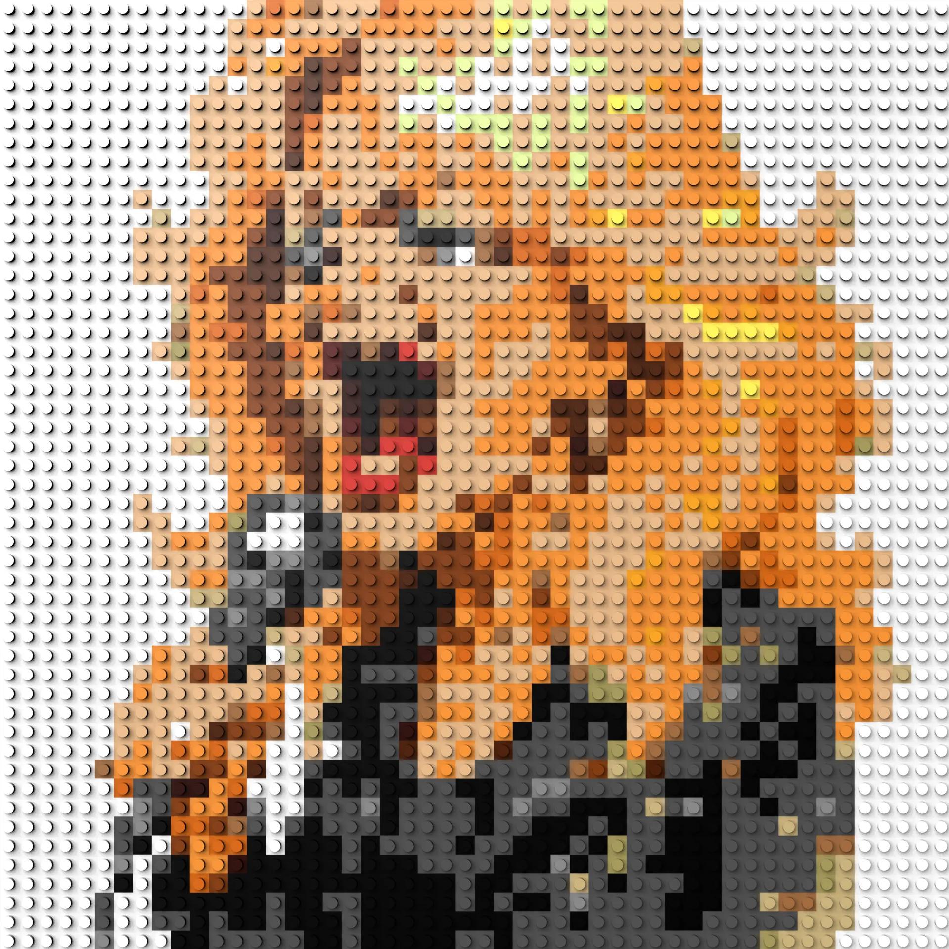 50*50studs, 40*40cm, 15,75*15,75inch
