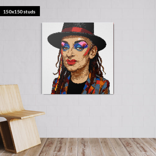 150*150studs, 120*120cm, 47,25*47,25inch