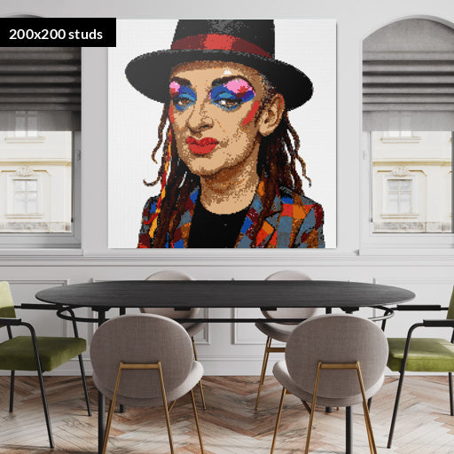 200*200studs, 160*160cm, 63*63inch