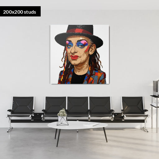 200*200studs, 160*160cm, 63*63inch