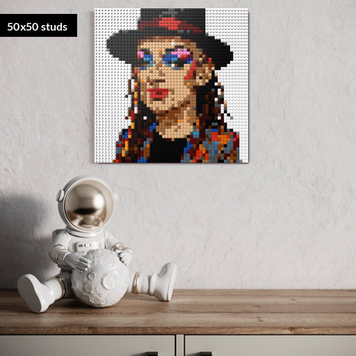 50*50studs, 40*40cm, 15,75*15,75inch