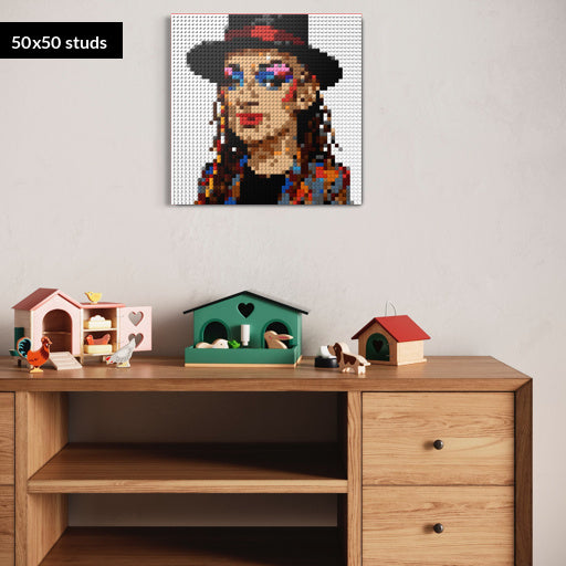 50*50studs, 40*40cm, 15,75*15,75inch