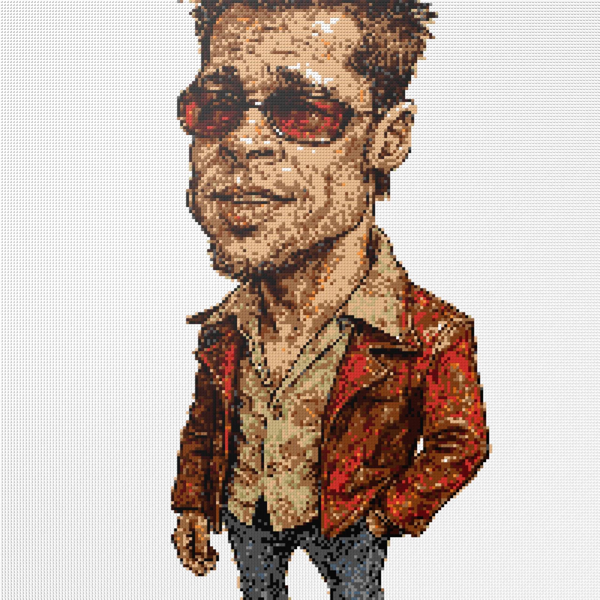 200*200studs, 160*160cm, 63*63inch