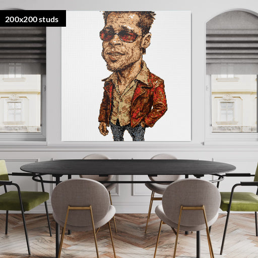 200*200studs, 160*160cm, 63*63inch