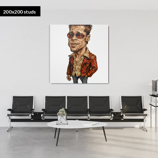 200*200studs, 160*160cm, 63*63inch