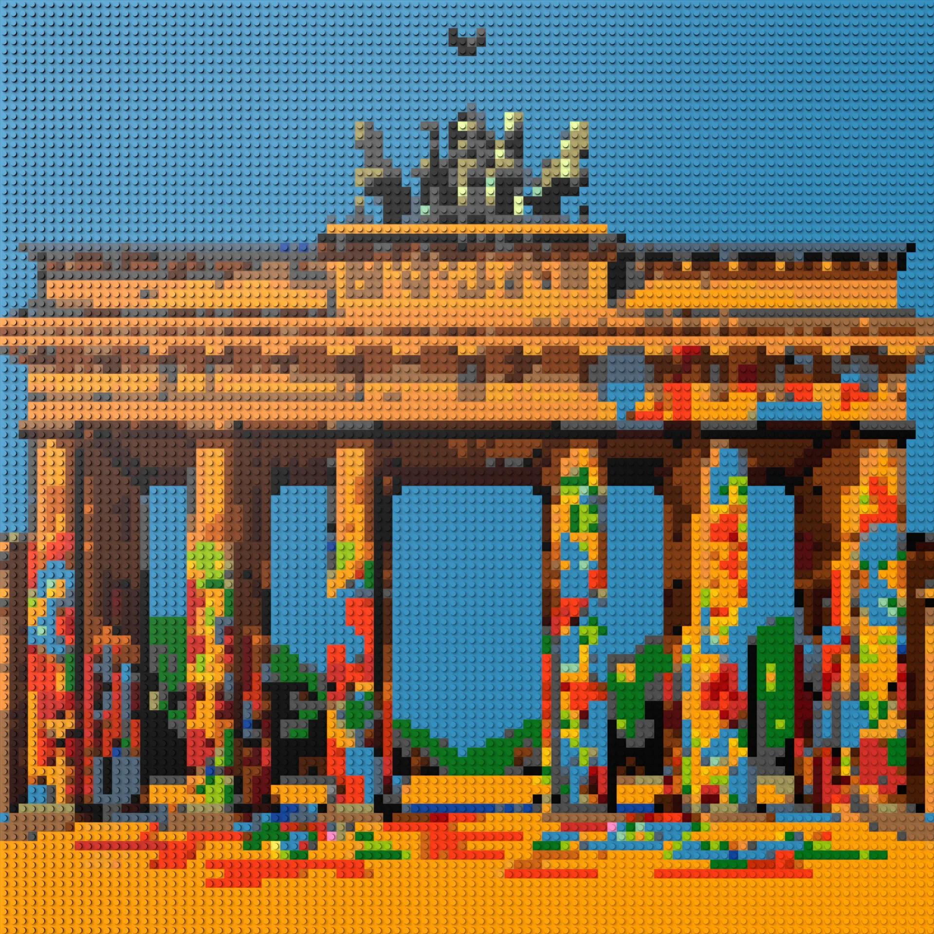 100*100studs, 80*80cm, 31,5*31,5inch