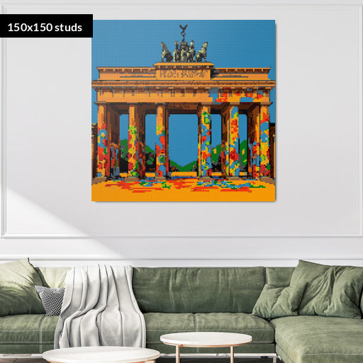 150*150studs, 120*120cm, 47,25*47,25inch