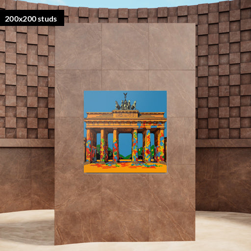 200*200studs, 160*160cm, 63*63inch