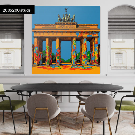 200*200studs, 160*160cm, 63*63inch