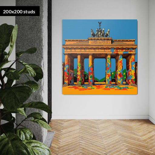 200*200studs, 160*160cm, 63*63inch