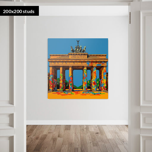 200*200studs, 160*160cm, 63*63inch
