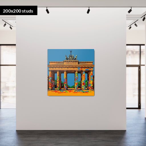200*200studs, 160*160cm, 63*63inch