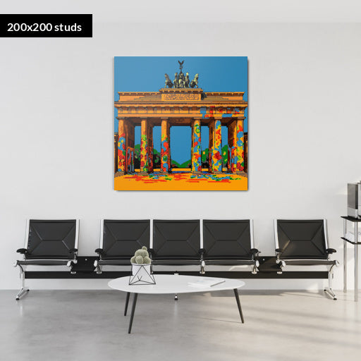 200*200studs, 160*160cm, 63*63inch