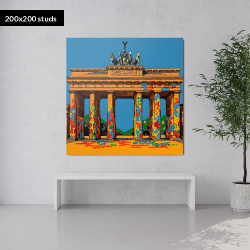 200*200studs, 160*160cm, 63*63inch