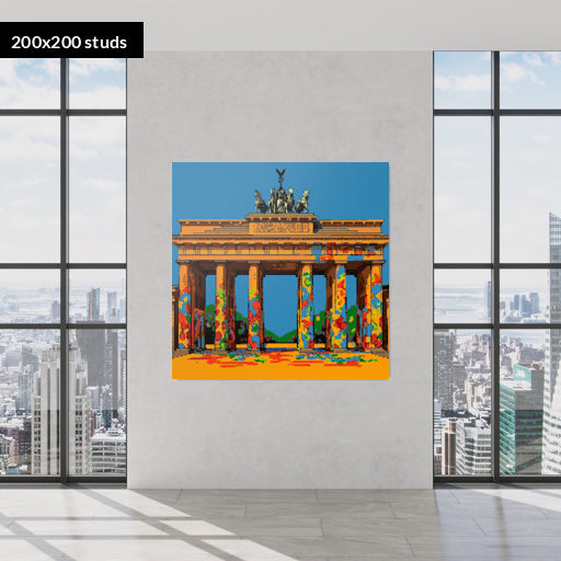 200*200studs, 160*160cm, 63*63inch