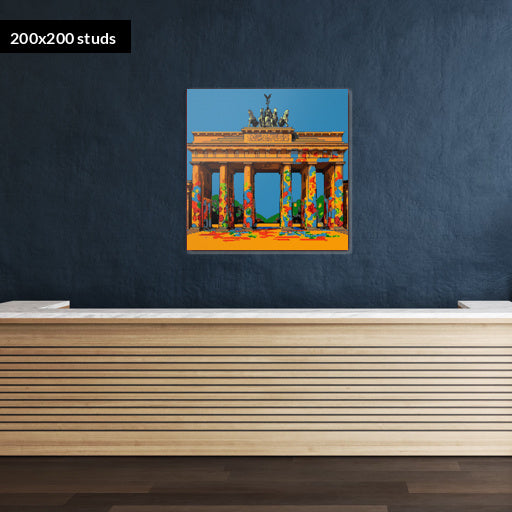 200*200studs, 160*160cm, 63*63inch
