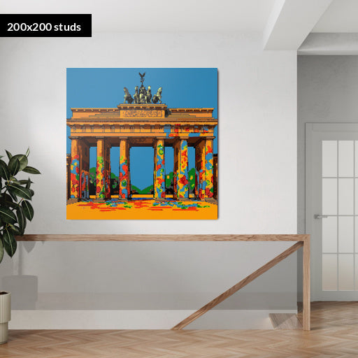 200*200studs, 160*160cm, 63*63inch