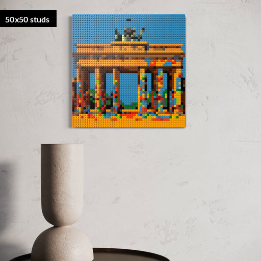 50*50studs, 40*40cm, 15,75*15,75inch