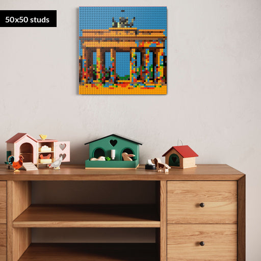 50*50studs, 40*40cm, 15,75*15,75inch