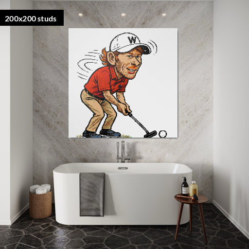 200*200studs, 160*160cm, 63*63inch