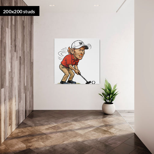 200*200studs, 160*160cm, 63*63inch