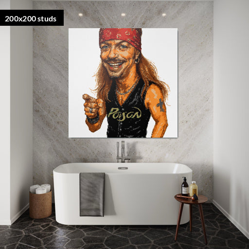 200*200studs, 160*160cm, 63*63inch