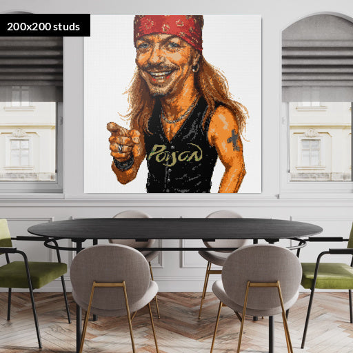 200*200studs, 160*160cm, 63*63inch