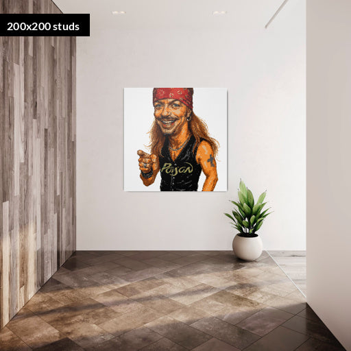 200*200studs, 160*160cm, 63*63inch