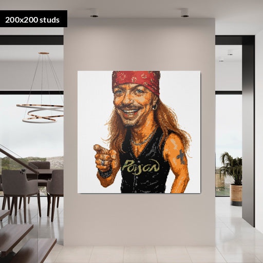 200*200studs, 160*160cm, 63*63inch